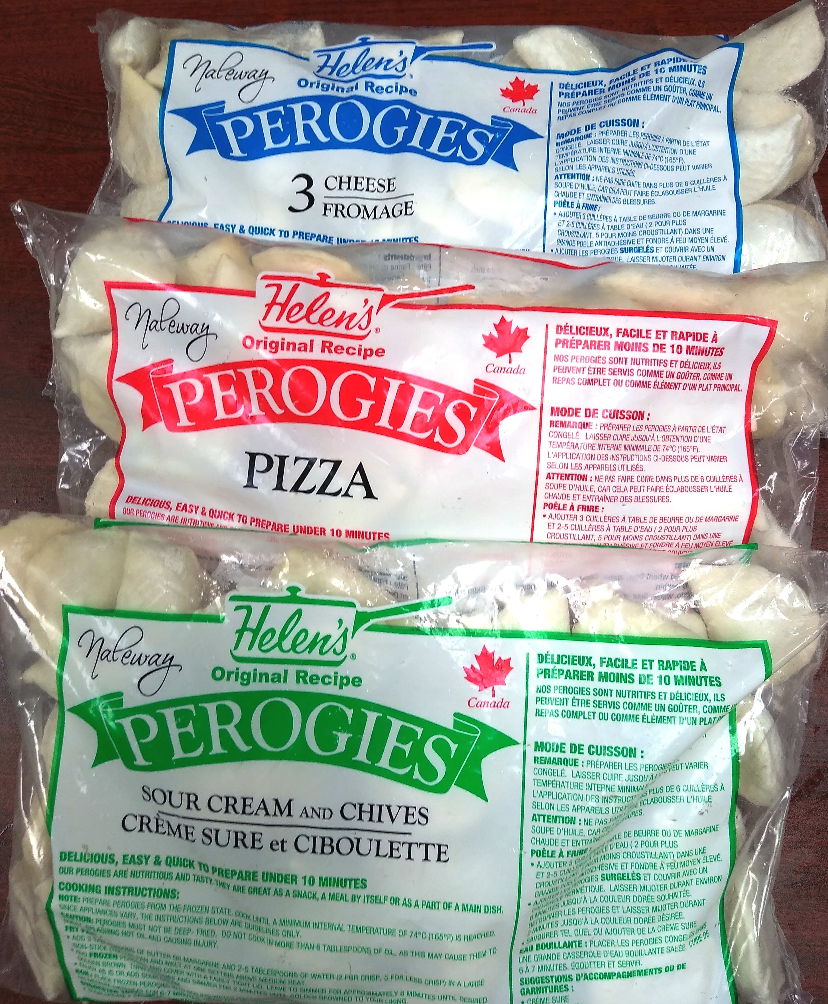 Helens Perogies 2kg